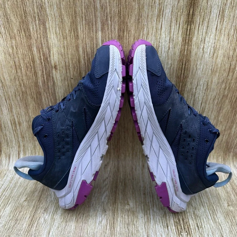 Hoka One One Anacapa Breeze Low Women's 7.5 Navy Purple Hiking Shoes 1127921
